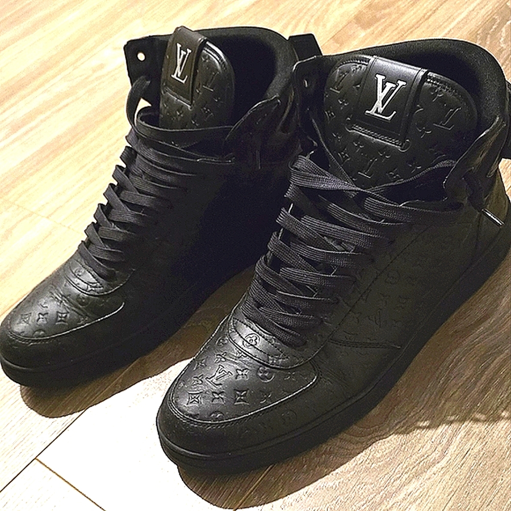 Louis Vuitton Monogram Leather Sneakers
